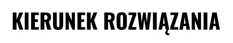 Kierunek rozwiązania